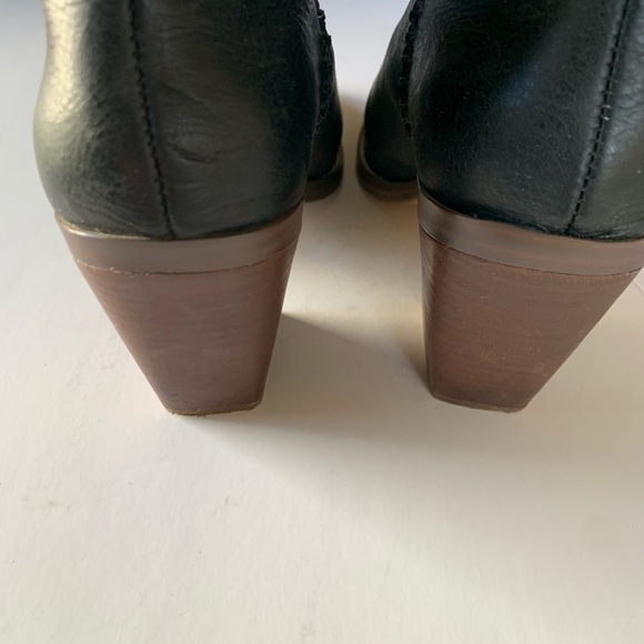 Crown Vintage Firiat Ankle Boots, Women's Size 6 M, Black Leather - Picture 3 of 8